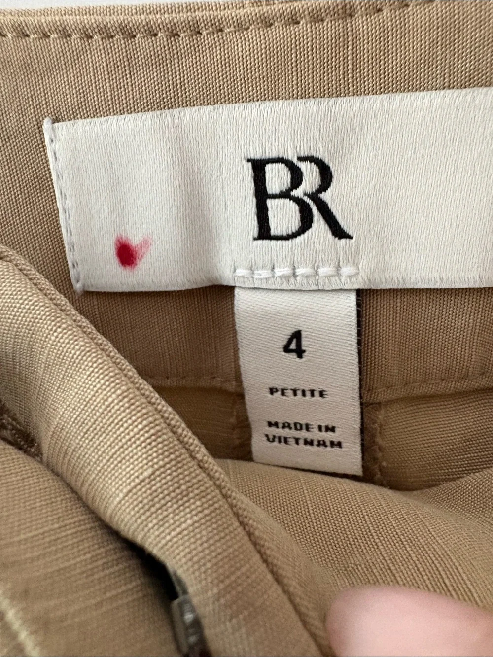 Banana Republic Tencel Linen Barrel Leg Pant